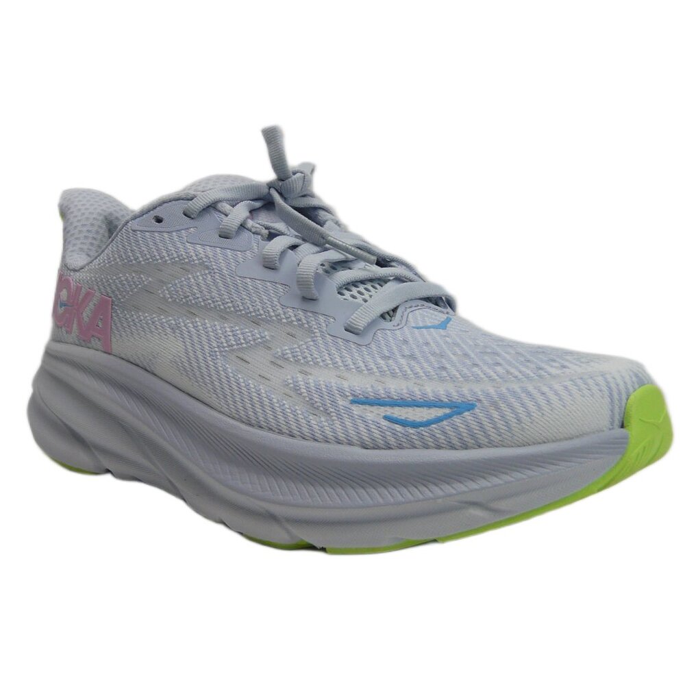 Hoka One One Clifton 9 Women's  Running Shoes Gull-Sea Ice  US 8